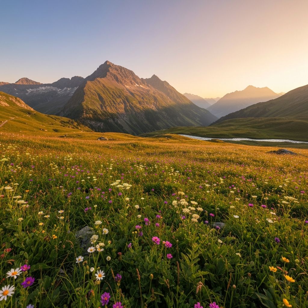 Schweizer Alpenlandschaft